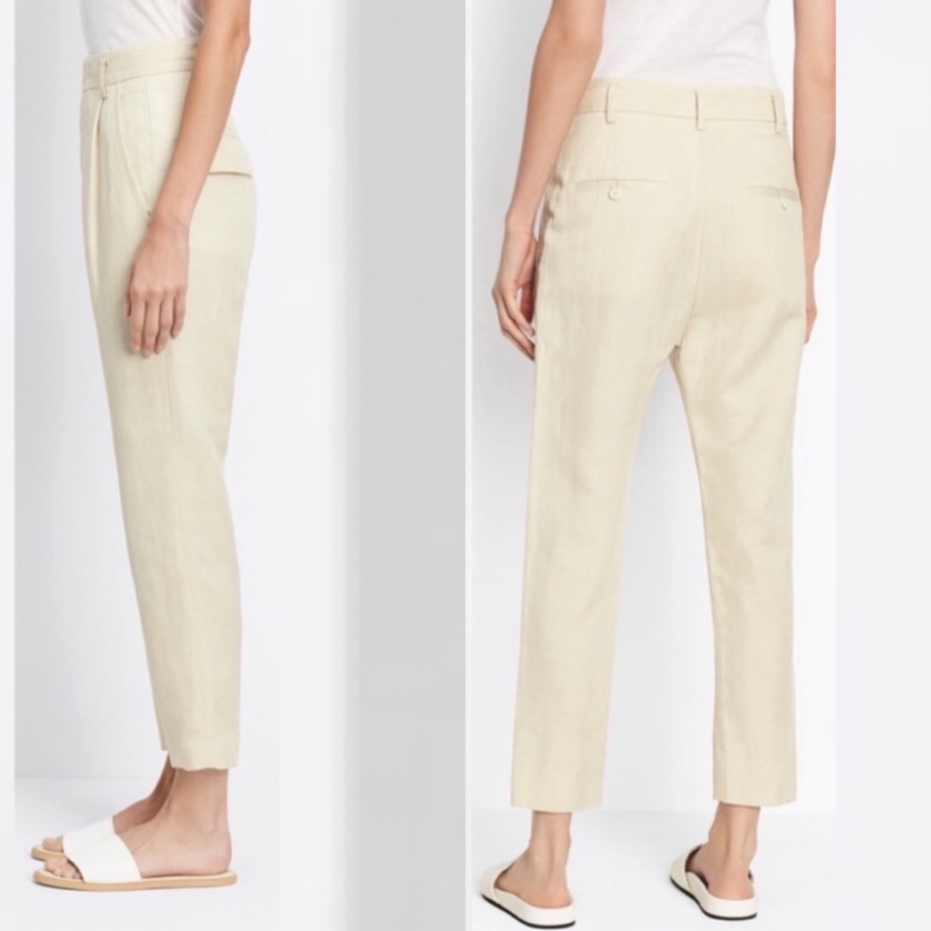 Vince Slouchy Trouser Pant Bleached